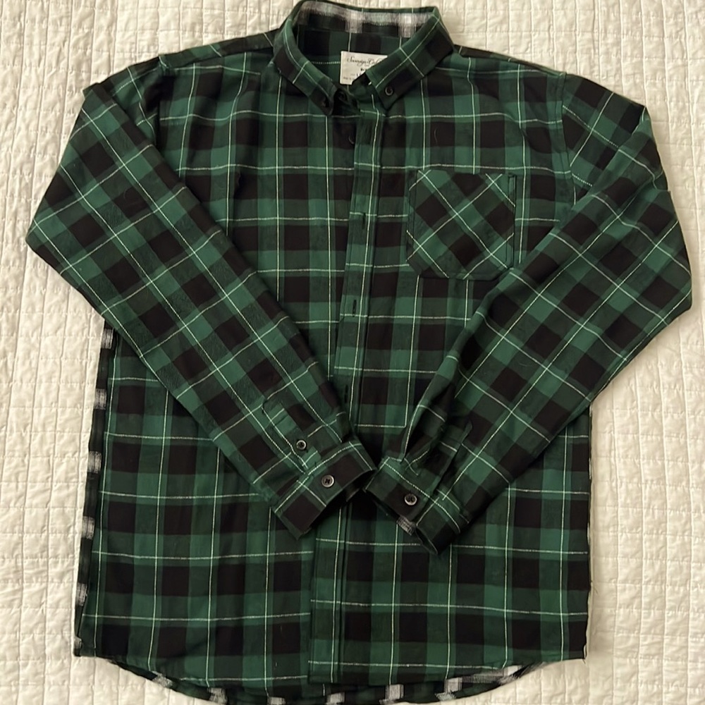 Flannel shirt for teens